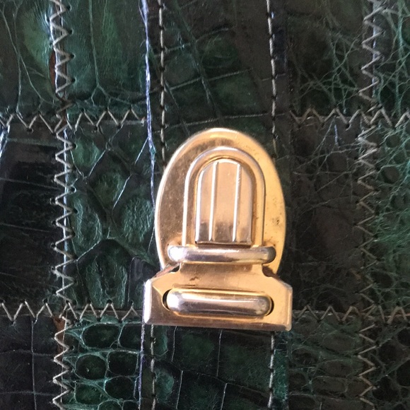 Vintage crocodile clutch/handbag – purse - Picture 2 of 5